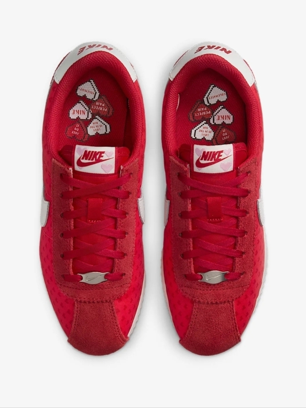 Nike Kids Cortez Bg Youth Size 6y Red And White Valentines Day 032026 - Picture 2 of 11